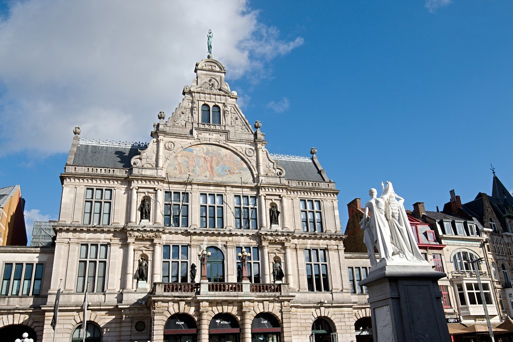 gent gand hdr belgie Sint-Michielskerk Sint-Michielsbrug Korenlei Sint-Niklaaskerk Stadshal Emile Braunplein belfort Sint-Baafskathedraal Gravensteen